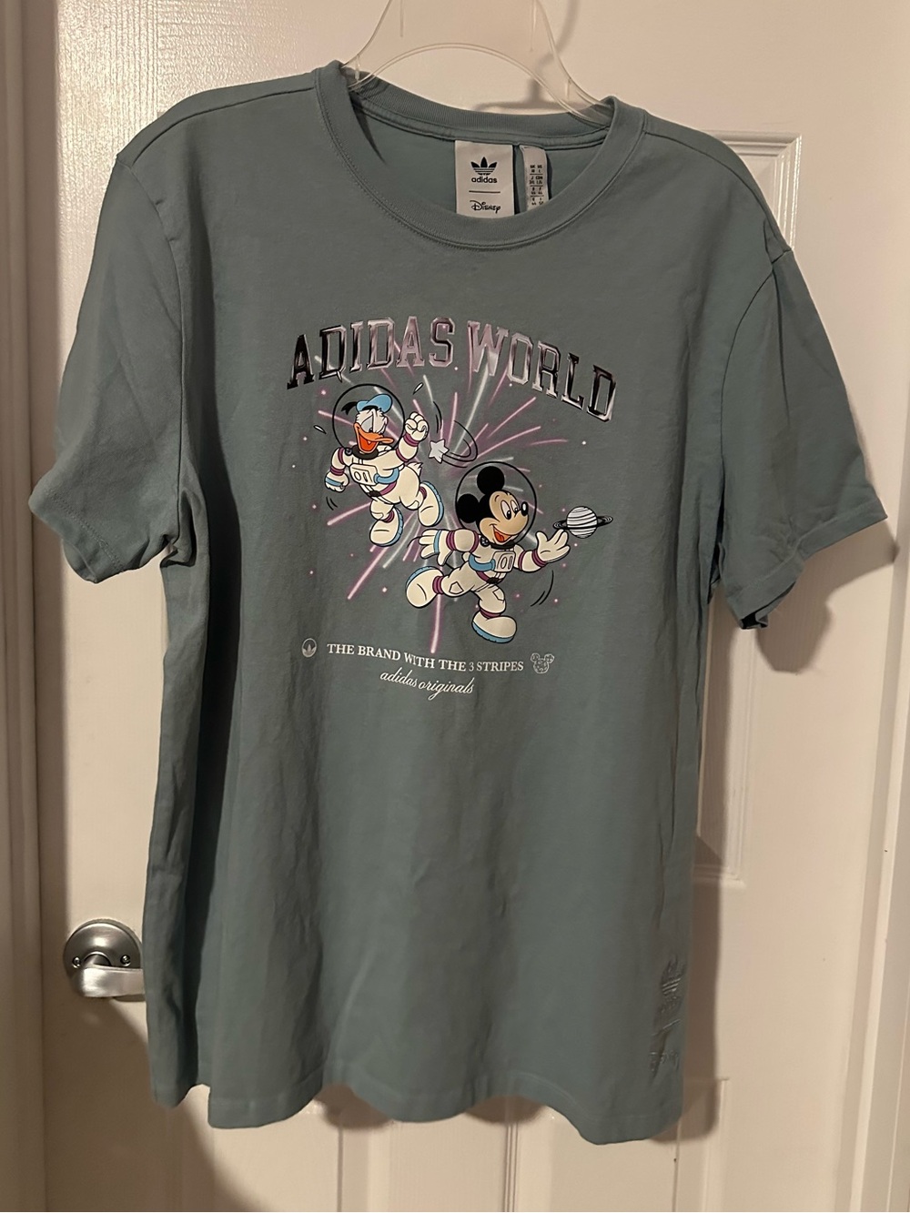 Adidas x Disney Adidas World Mickey Mouse and Donald Duck Shirt Size L
